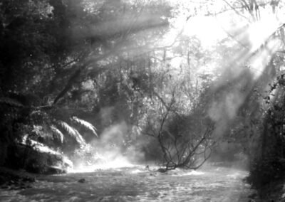 O lugar por onde a água corre